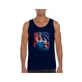 thumbnail image 1 of Normal is Boring - Men's Tank Top for Men, up to Men Size 3XL - American Flag 4th of July, 1 of 5