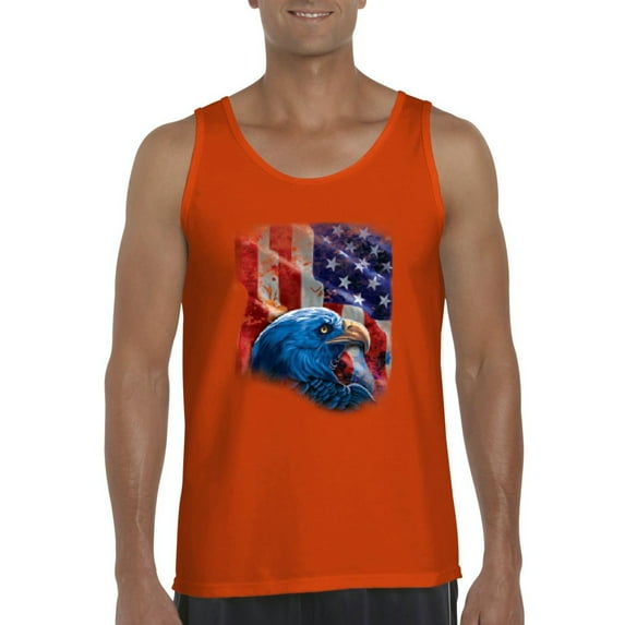 Normal is Boring - Men's Tank Top for Men, up to Men Size 3XL - American Flag 4th of July