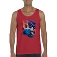 thumbnail image 1 of Normal is Boring - Men's Tank Top for Men, up to Men Size 3XL - American Flag 4th of July, 1 of 5