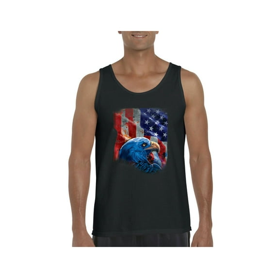 Normal is Boring - Men's Tank Top for Men, up to Men Size 3XL - American Flag 4th of July