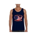 thumbnail image 1 of Normal is Boring - Men's Tank Top for Men, up to Men Size 3XL - American Proud to Be US Flag, 1 of 5