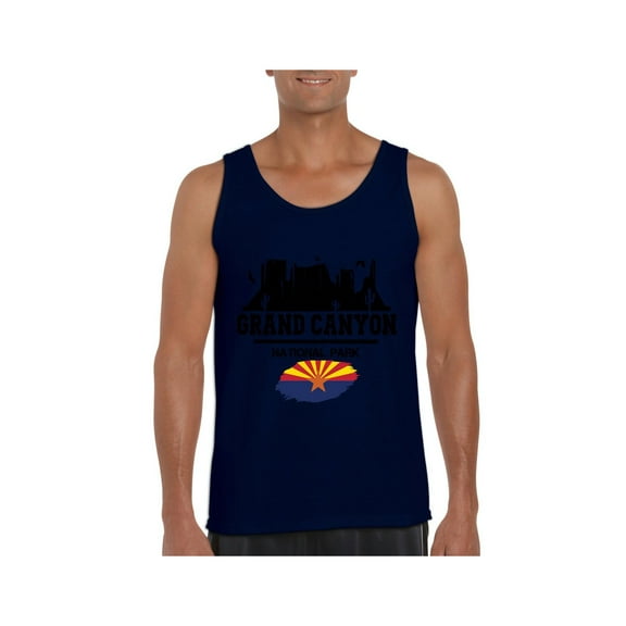 Normal is Boring - Men's Tank Top for Men, up to Men Size 3XL - Arizona Grand Canyon National Park