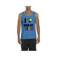 thumbnail image 1 of Normal is Boring - Men's Tank Top for Men, up to Men Size 3XL - Autism Awareness, 1 of 5