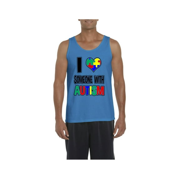 Normal is Boring - Men's Tank Top for Men, up to Men Size 3XL - Autism Awareness