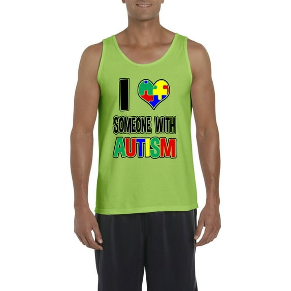 Normal is Boring - Men's Tank Top for Men, up to Men Size 3XL - Autism Awareness