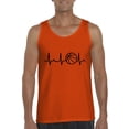 thumbnail image 1 of Normal is Boring - Men's Tank Top for Men, up to Men Size 3XL - Basketball Heartbeat, 1 of 5