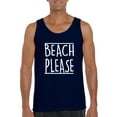 thumbnail image 1 of NIB - Men's Tank Top for Men - Beach Please, 1 of 5