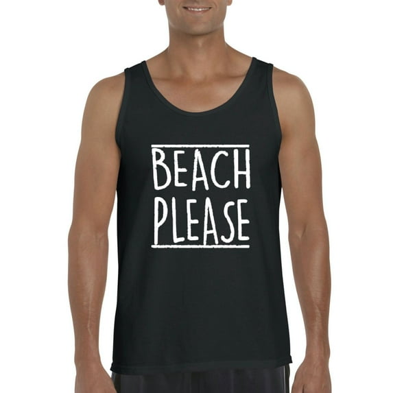 Normal is Boring - Men's Tank Top for Men, up to Men Size 3XL - Beach Please