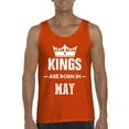 thumbnail image 1 of NIB - Men's Tank Top for Men - Birthday Gift Kings are Born in May, 1 of 5