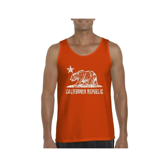 Normal is Boring - Men's Tank Top for Men, up to Men Size 3XL - California Bear