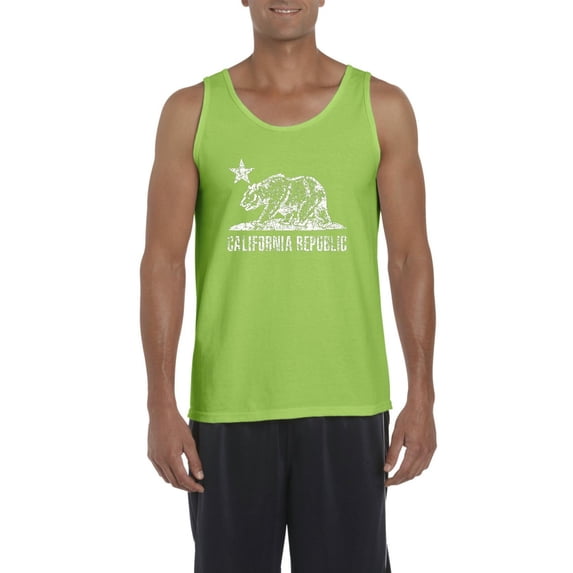 Normal is Boring - Men's Tank Top for Men, up to Men Size 3XL - California Bear