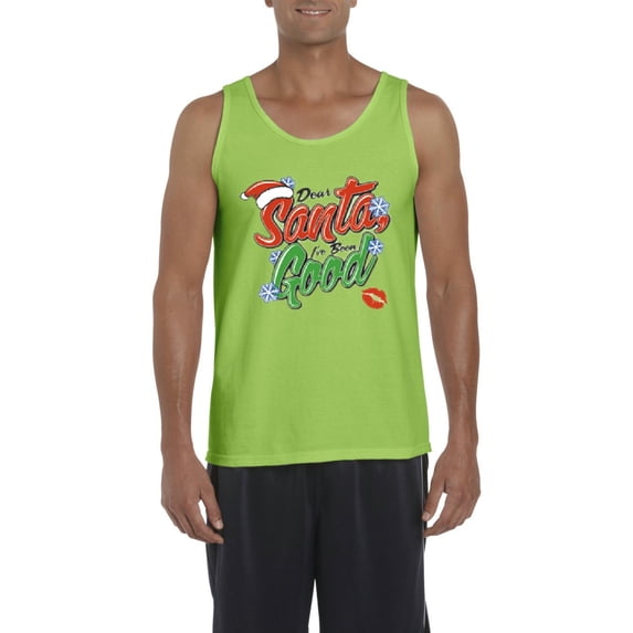Normal is Boring - Men's Tank Top for Men, up to Men Size 3XL - Christmas Dancing Santa