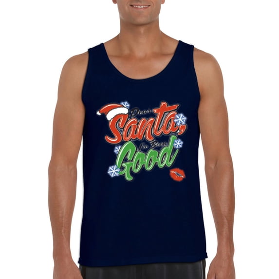 NIB - Men's Tank Top for Men - Christmas Dear Santa