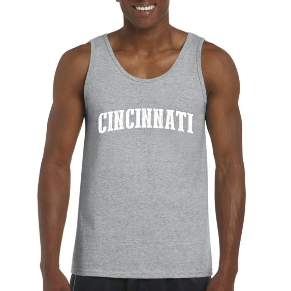 Normal is Boring - Men's Tank Top for Men, up to Men Size 3XL - Cincinnati