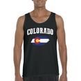 thumbnail image 1 of Normal is Boring - Men's Tank Top for Men, up to Men Size 3XL - Colorado Flag, 1 of 5