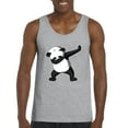 thumbnail image 1 of Normal is Boring - Men's Tank Top for Men, up to Men Size 3XL - Dancing Panda, 1 of 5