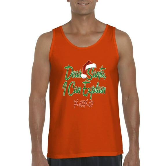 Normal is Boring - Men's Tank Top for Men, up to Men Size 3XL - Dear Santa