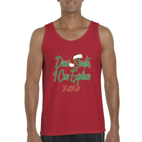 NIB - Men's Tank Top for Men - Dear Santa