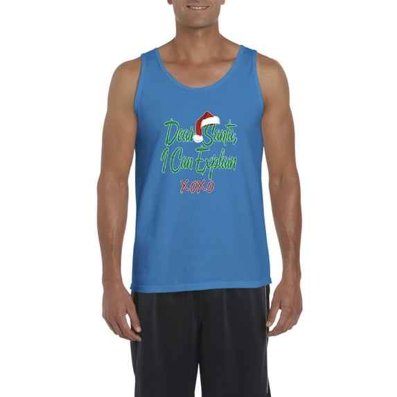 Normal is Boring - Men's Tank Top for Men, up to Men Size 3XL - Dear Santa