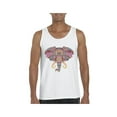 thumbnail image 1 of NIB - Men's Tank Top for Men - Elephant Mosaic, 1 of 5