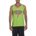 thumbnail image 1 of NIB - Men's Tank Top for Men - Elephant Mosaic, 1 of 5