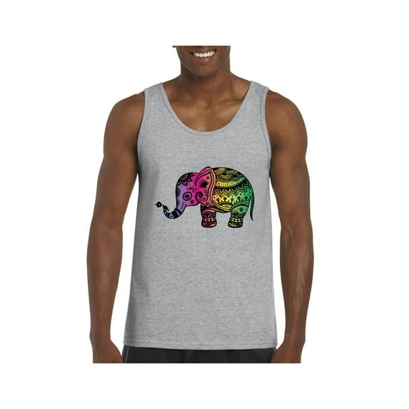 Normal is Boring - Men's Tank Top for Men, up to Men Size 3XL - Elephant
