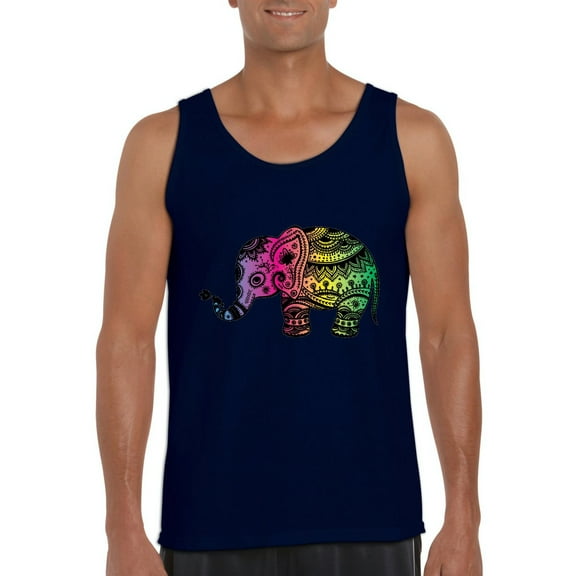 Normal is Boring - Men's Tank Top for Men, up to Men Size 3XL - Elephant