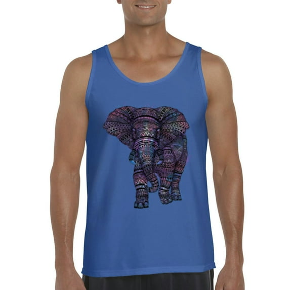 Normal is Boring - Men's Tank Top for Men, up to Men Size 3XL - Elephant