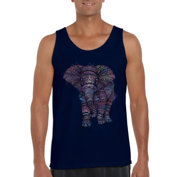Normal is Boring - Men's Tank Top for Men, up to Men Size 3XL - Elephant
