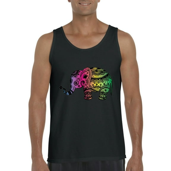 Normal is Boring - Men's Tank Top for Men, up to Men Size 3XL - Elephant