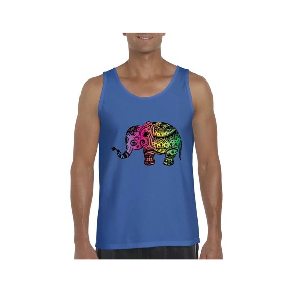 Normal is Boring - Men's Tank Top for Men, up to Men Size 3XL - Elephant