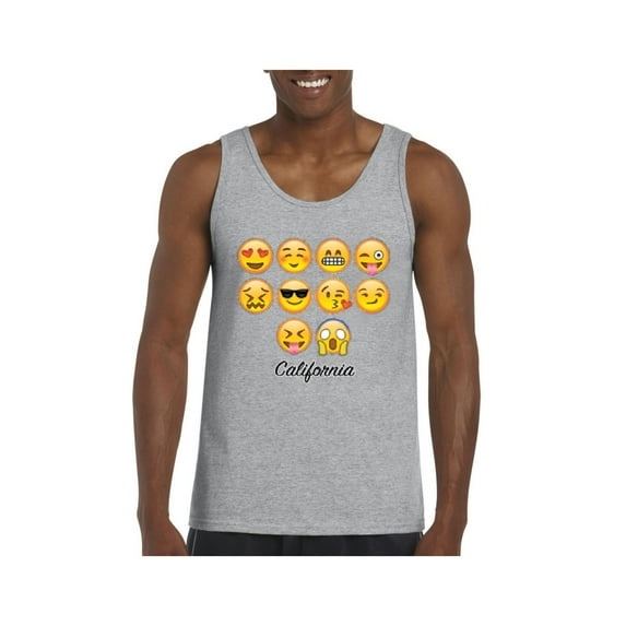Normal is Boring - Men's Tank Top for Men, up to Men Size 3XL - Emoji Entourage