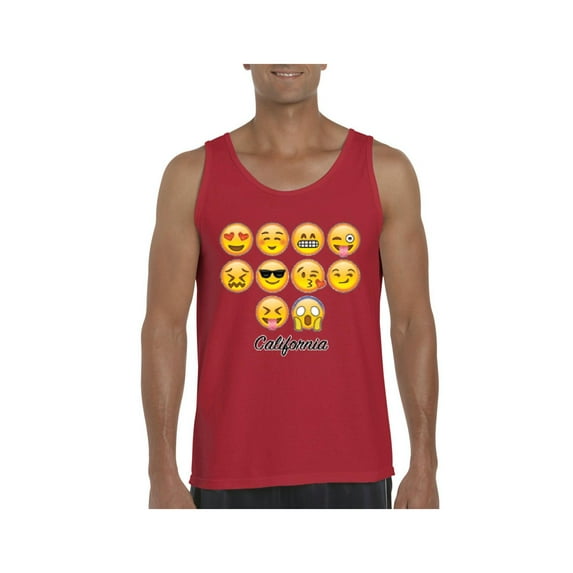 Normal is Boring - Men's Tank Top for Men, up to Men Size 3XL - Emoji Entourage