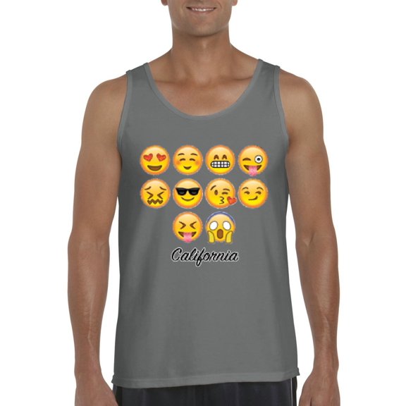 Normal is Boring - Men's Tank Top for Men, up to Men Size 3XL - Emoji Entourage