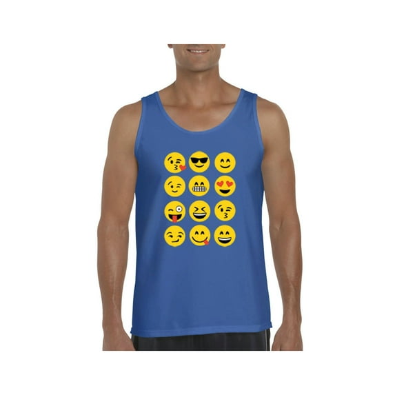 NIB - Men's Tank Top for Men - Emoji Group