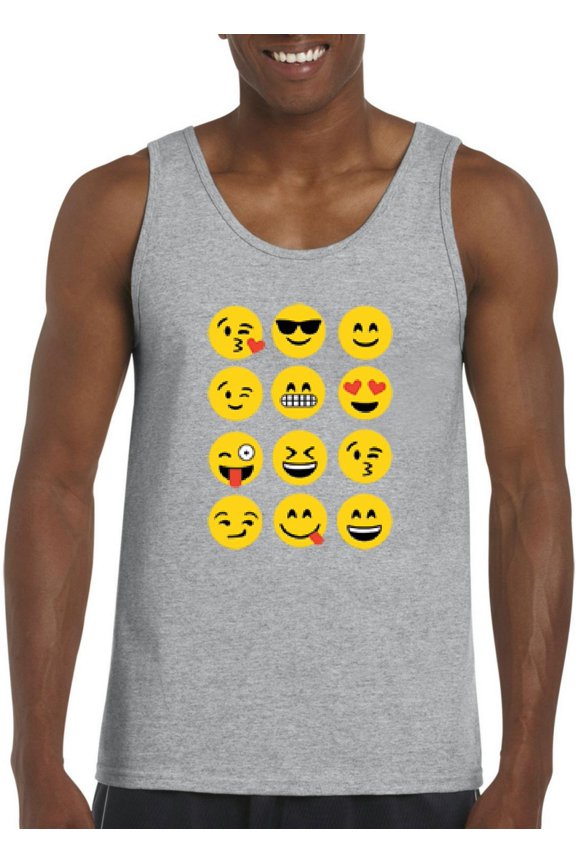 - Men's Tank Top for Men - Emoji Group