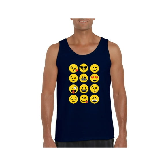 NIB - Men's Tank Top for Men - Emoji Group