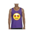 thumbnail image 1 of Normal is Boring - Men's Tank Top for Men, up to Men Size 3XL - Emoji Heart-Shaped Eyes, 1 of 5
