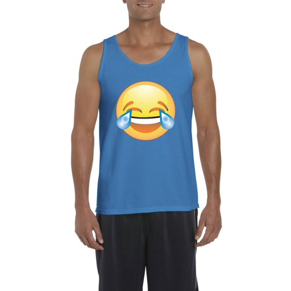 NIB - Men's Tank Top for Men - Emoji Laughing Tears