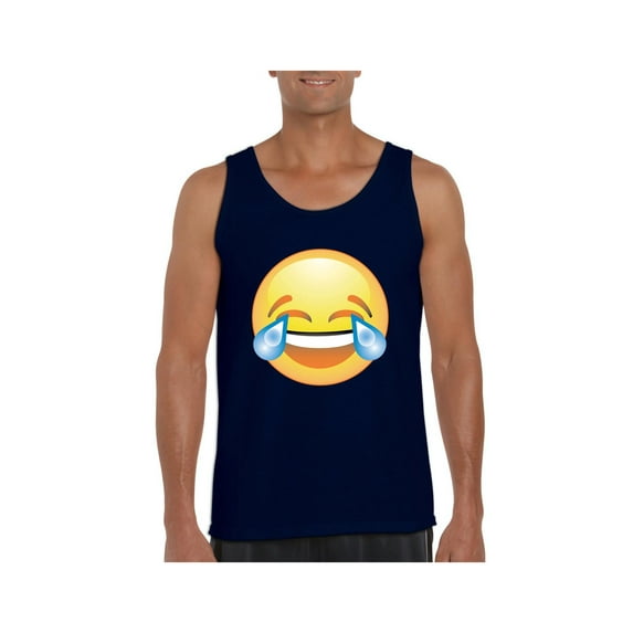 NIB - Men's Tank Top for Men - Emoji Laughing Tears