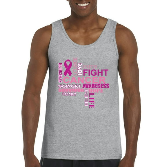 Normal is Boring - Men's Tank Top for Men, up to Men Size 3XL - Fight Breast Cancer