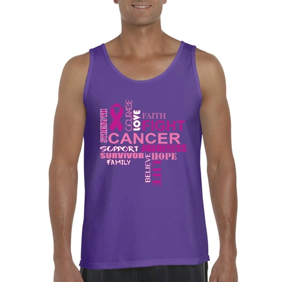 Normal is Boring - Men's Tank Top for Men, up to Men Size 3XL - Fight Breast Cancer