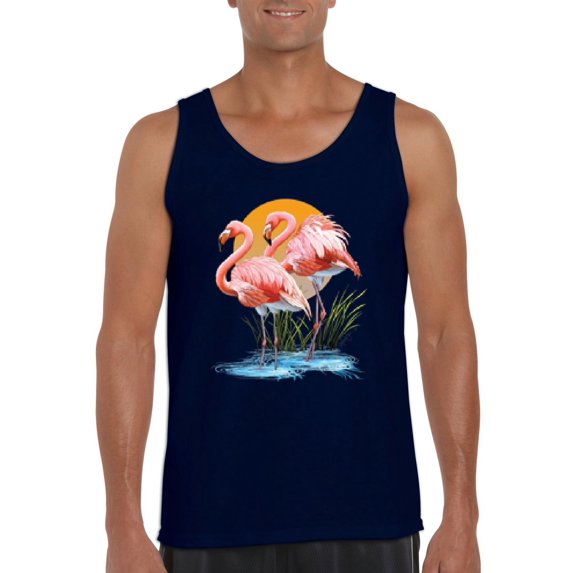 NIB - Men's Tank Top for Men - Flamingo