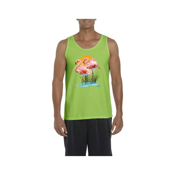 NIB - Men's Tank Top for Men - Flamingo