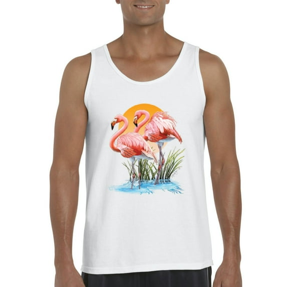 Normal is Boring - Men's Tank Top for Men, up to Men Size 3XL - Flamingo