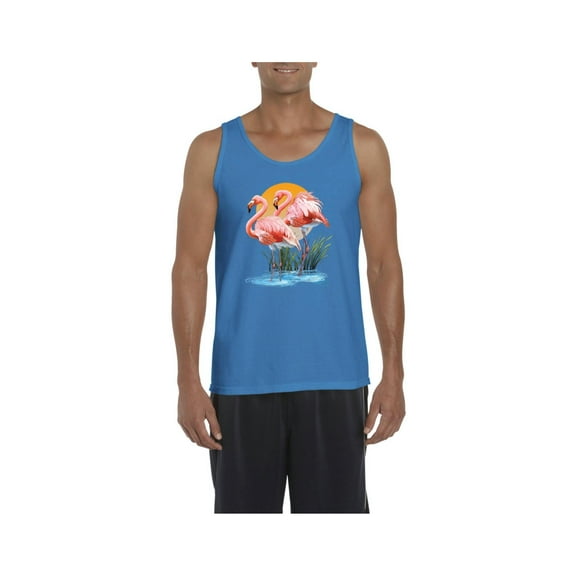 Normal is Boring - Men's Tank Top for Men, up to Men Size 3XL - Flamingo