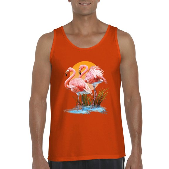 Normal is Boring - Men's Tank Top for Men, up to Men Size 3XL - Flamingo