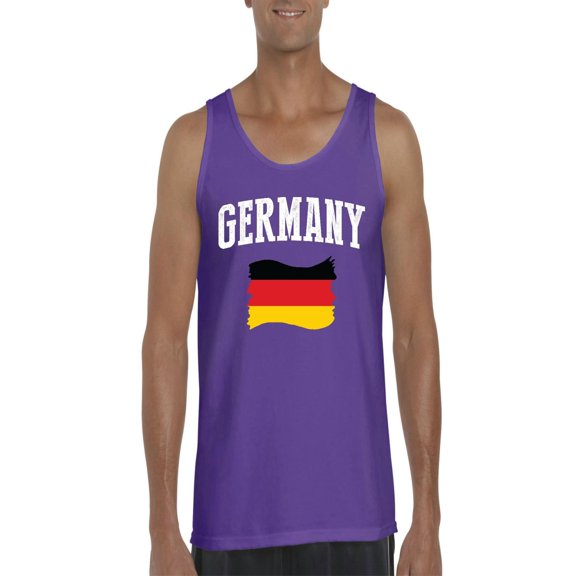 Normal is Boring - Men's Tank Top for Men, up to Men Size 3XL - Germany Flag