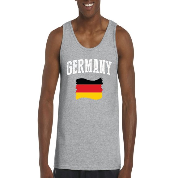 Normal is Boring - Men's Tank Top for Men, up to Men Size 3XL - Germany Flag