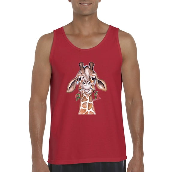Normal is Boring - Men's Tank Top for Men, up to Men Size 3XL - Giraffe